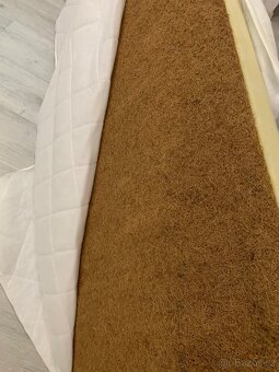 Dětská matrace 140x70 + prostěradlo + nepromokavá podložka - 2