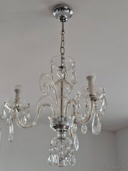 Křišťálový lustr, 3 ramenný, E14 - 2