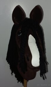 Larden Hobby Horse Sisi s černou ohlávkou vel. M - 2