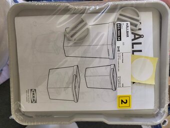 Koš s víkem IKEA HALLBAR 10L - 2