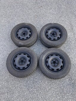 Zimní pneu TOMKET 195/65 R15 + plecháče 5x100 - 2