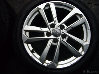 ZIMNÍ ALU KOLA AUDI 17" 5x112 6,5" et-43,stř.-57,1, - 2