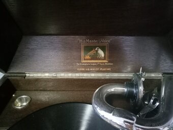 Salónní gramofon His Masters Voice - 2