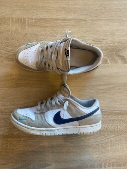 Nike dunk low aqua mini swoosh - 2