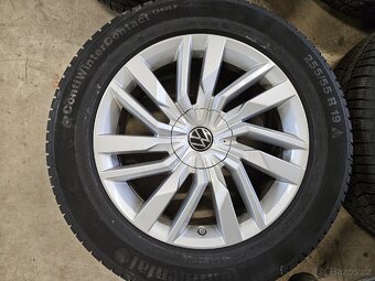 Originál alu kola VW Touareg 19" 5x112 zimní 255/55 R9 - 2