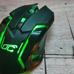 Bezdrátová RGB Dobíjecí BT Myš - 2