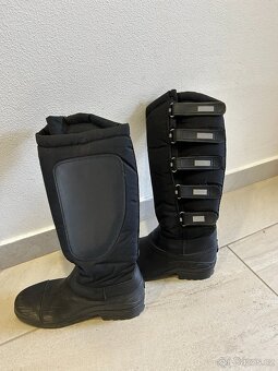 Dětské zimní jezdecké boty se suchým zipem KERBL (EU 35) - 2