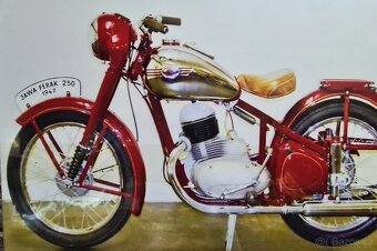 Kovová cedule 40x30 JAWA - 2