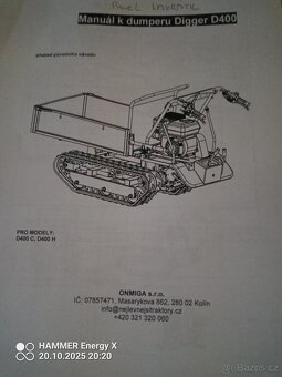 Mini Dumper Digger D 400 - 2