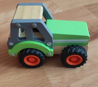 Dřevěný traktor Mini Matters - 2