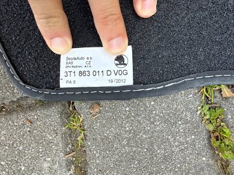 Koberecky Superb 2 textilni, original - 2