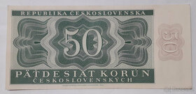 Bankovka 50 Korun Československo 1950 - 2