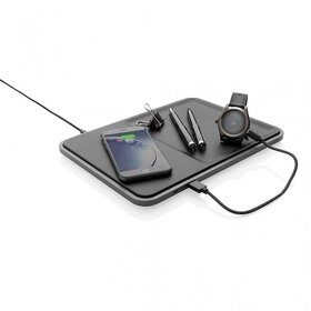 Swiss Peak Luxury 5W wireless charging tray, black - 2