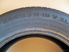 Kusová zánovní letní pneu Continental 255/55R19: Cena za kus - 2