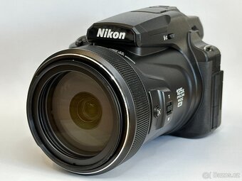 Nikon Coolpix P1000, zdroj, extra baterie, 100% stav, ZÁRUKA - 2