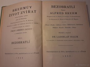 Alfred Brehm, Brehmův život zvířat I.-IV. (11 svazků) 1926 - 2