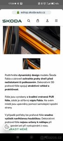Prahové lišty Fabia , Scala 3D - 2