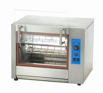 Prodám nový elektrický košíkový gril na kuřata. - 2