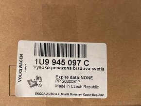 Třetí brzdové světlo Octavia combi I RS - 2
