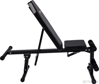 Posilovací lavice Fitforce G-MAX4.1 a jednoruční činky - 2