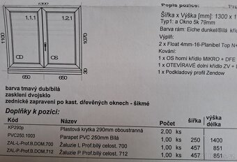 Plastová okna - dvojskla - 2