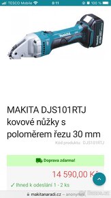 Nůžky Makita DJS101RTJ - 2
