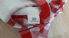 Bavlněný dívčí komplet/ overal, vel. 90 - 2