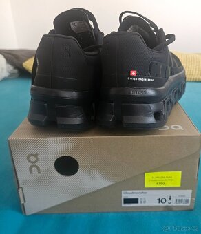 Boty ON Cloudmonster All black velikost 44.Původní cena 4700 - 2