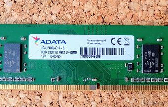 Adata DDR4 - 4 GB, 2400, - PC - 2