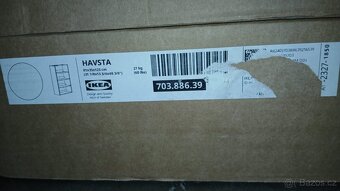 IKEA HAVSTA policový díl bílá - NOVÉ, ZABALENÉ - 2
