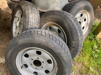 Offroad kola s celoroční pneu 205/80R16 KC M + S - 2