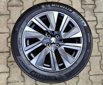 Alu kola originál Peugeot 2008 4x108 R18 KRÁSNÁ SADA - 2