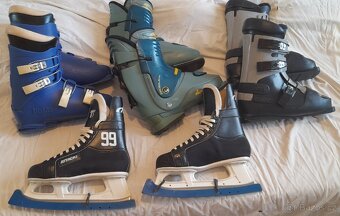 BRUSLE KANADY ATTACK NOVÉ, LYŽAŘSKÉ BOTY BOTAS 2x, NORDICA - 2