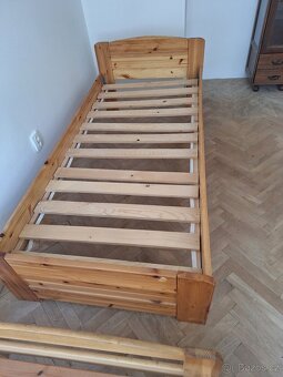 Drevena postel 2x - 2
