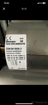 Komínová vložka průměr 180mm - 2