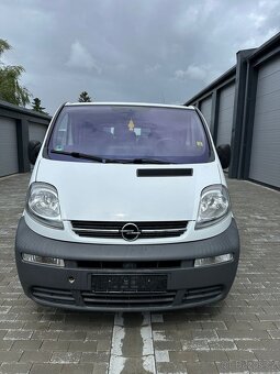 OPEL VIVARO 1.9CDTI 74KW BEZ DPF BUS 9 MÍST R.V.2006 - 2