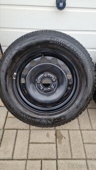 Kola 5x112+Zimní pneu 215/60/16 99H - 2