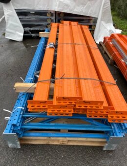 Paletový skladový regál STOW 0+2, výška 300 cm, délka 850 cm - 2