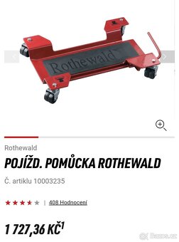 Rothewald pojízdný stojan na motorku - 2