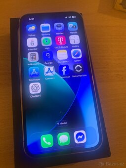 Apple iPhone 13 pro 128gb gold prasklinka - 2