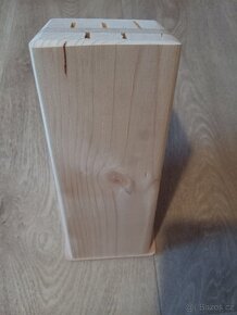 Nový dřevěný stojan/blok na nože - 2