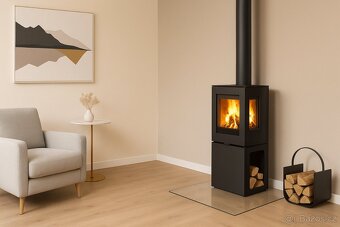 Designová kamna – nová, nepoužitá - 2