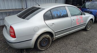 ND z Škoda Superb 2496.cm3 114.kw nafta r.v.2002 (K16) - 2