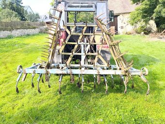 Kultivátor + sklopné  brány za traktor - 2