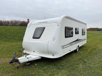 Hobby 560 CFe 2011 MOVER, PŘEDSTAN, DRŽÁK KOL, SUPER STAV - 2