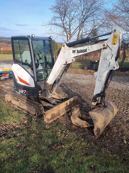 Bagr, zemní práce. pařezy - 2