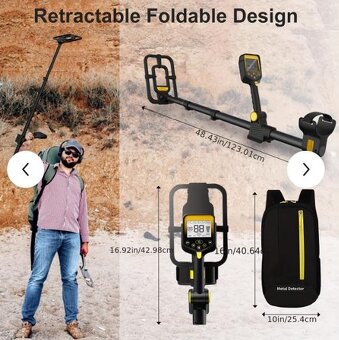 Detektor kovu GT1000 - 2