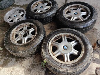 ALU BMW 5x120 R15 originál e32, e34 - 2