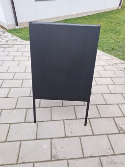 Reklamní kovová oboustranná tabule - 2