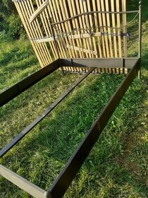 Kovová postel, dvoulůžková 140x200 - 2